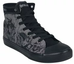"EMP Signature Collection" Sneakers High Grijs-zwart Van Metallica
