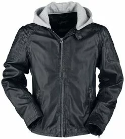 "Rylo LAKEV" Lederen Jas Zwart Van Gipsy