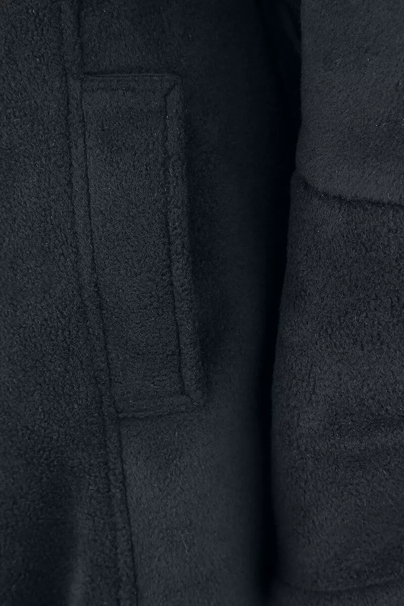 "Emilla Coat" Winterjas Zwart Van Poizen Industries - Afbeelding 7