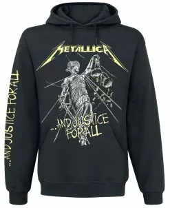 "...And Justice For All" Trui Met Capuchon Zwart Van Metallica
