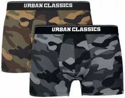 "2-Pack Camo Boxer Shorts" Boxerset Camouflage Van Urban Classics