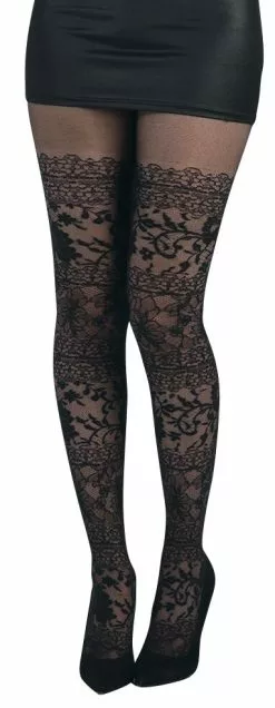 "Lace" Maillot Zwart Van Pamela Mann