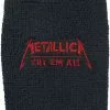 "Kill 'Em All - Wristband" Zweetbandje Zwart Van Metallica