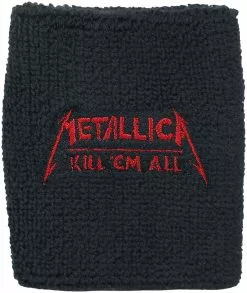 "Kill 'Em All - Wristband" Zweetbandje Zwart Van Metallica