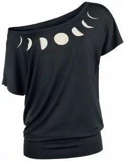 "Can You Read My Mind" T-shirt Zwart Van Gothicana By EMP