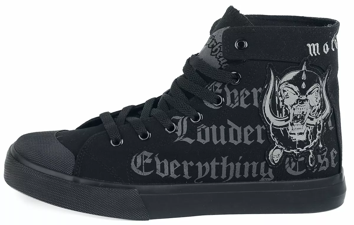 "EMP Signature Collection" Sneakers High Zwart-grijs Van Motörhead - Afbeelding 5