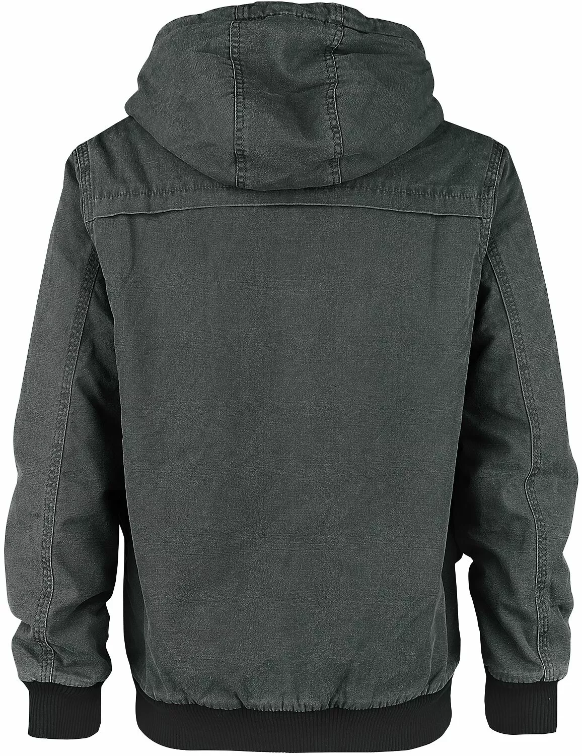 "Raimon" Winterjas Antraciet Van Brandit - Afbeelding 2