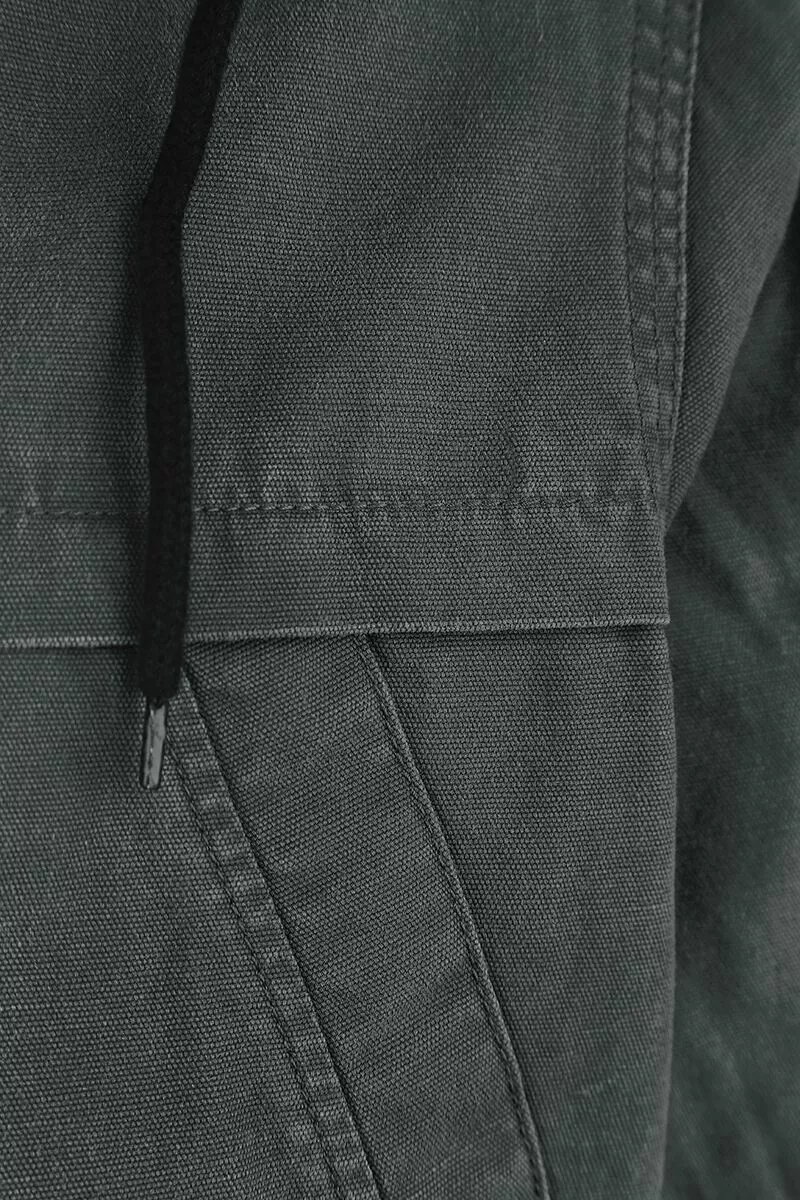 "Raimon" Winterjas Antraciet Van Brandit - Afbeelding 3