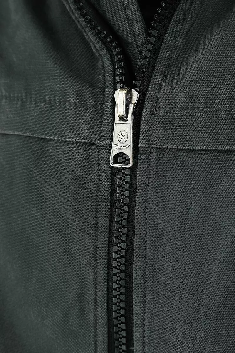 "Raimon" Winterjas Antraciet Van Brandit - Afbeelding 4