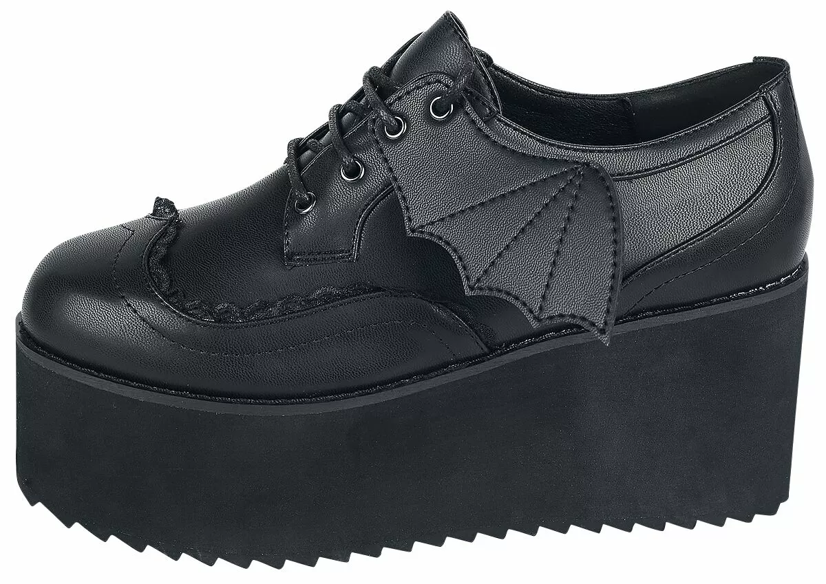 "WILLOW" Creepers Zwart Van Banned Alternative - Afbeelding 5