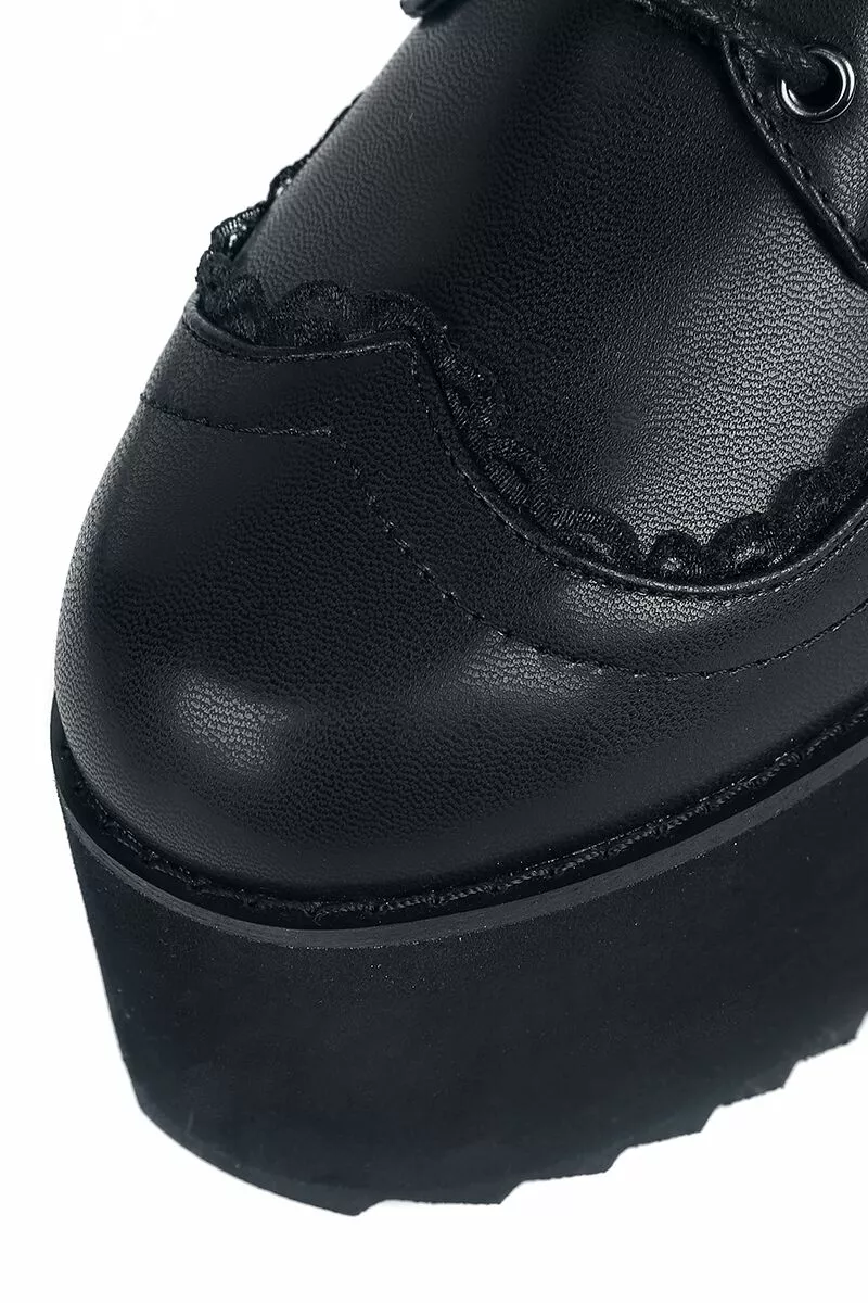 "WILLOW" Creepers Zwart Van Banned Alternative - Afbeelding 9