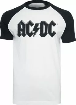 "Black Logo" T-shirt Wit-zwart Van AC/DC