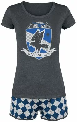 "Ravenclaw Quidditch" Pyjama Grijs-blauw Van Harry Potter