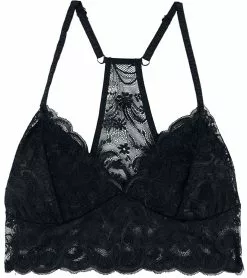 "Whisper" Bustier Zwart Van Black Premium By EMP