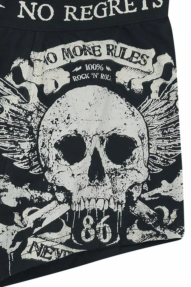 "Devil's Plaything" Boxerset Zwart Van Rock Rebel By EMP - Afbeelding 5