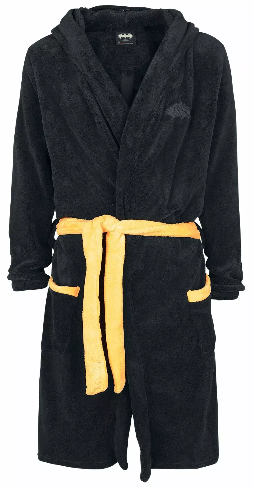 "Batman" Badjas Zwart-geel Van Batman - Afbeelding 2