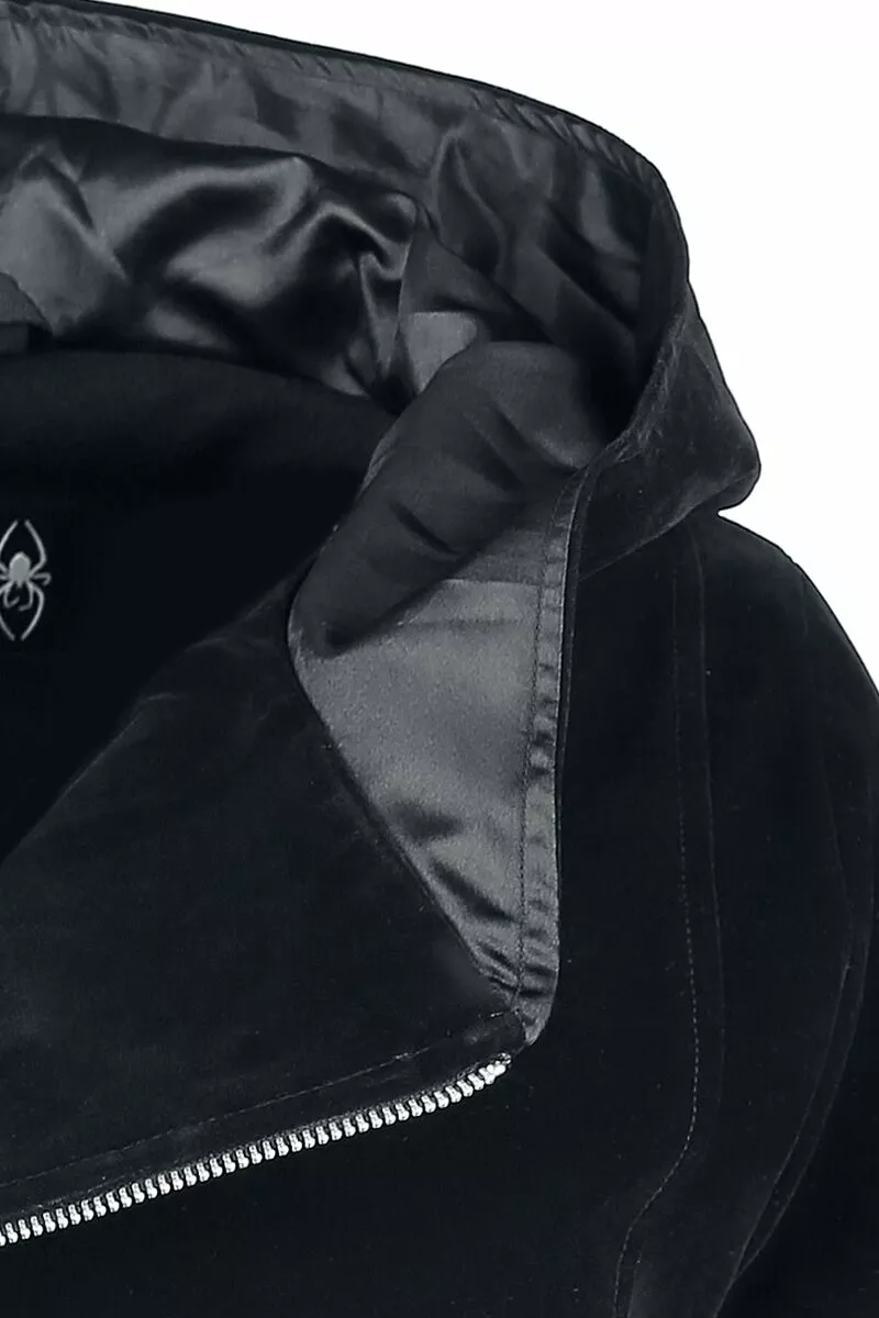 "Zalava" Tussenseizoensjas Zwart Van Gothicana By EMP - Afbeelding 4