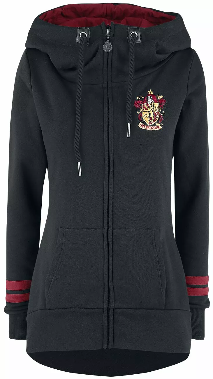 "Gryffindor" Vest Met Capuchon Zwart Van Harry Potter