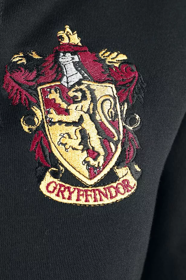"Gryffindor" Vest Met Capuchon Zwart Van Harry Potter - Afbeelding 3