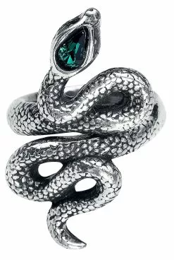 "Psalm" Ring Zilverkleurig Van Alchemy Gothic