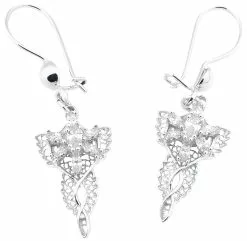 "Arwens Evenstar" Oorbel Zilverkleurig Van The Lord Of The Rings
