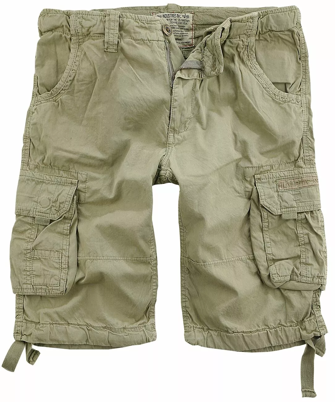 "Jet Shorts" Korte Broek Olijf Van Alpha Industries