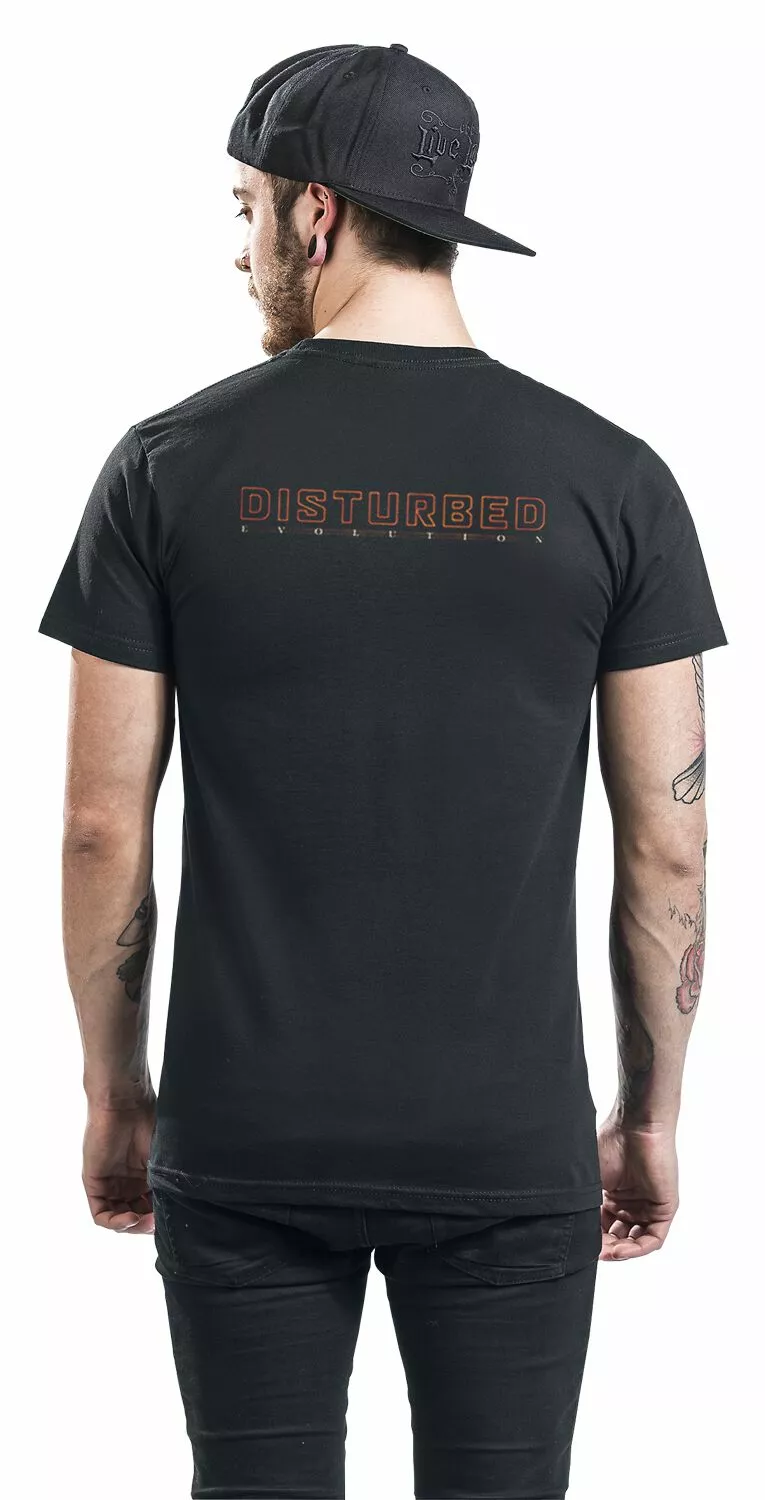 "Bright Eyes" T-shirt Zwart Van Disturbed - Afbeelding 5