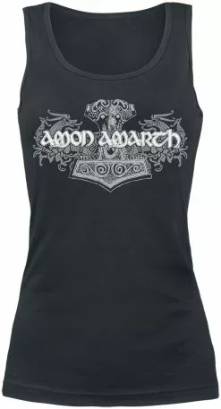 "Viking Horses" Top Zwart Van Amon Amarth