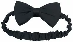 "Dionne Bow Headband" Haarband Zwart Van Banned Alternative