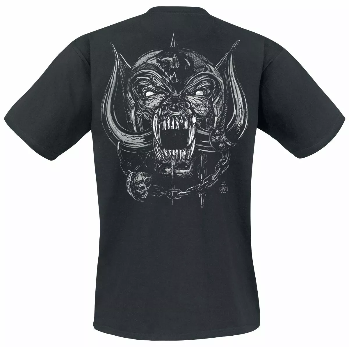 "Undercover Sketch" T-shirt Zwart Van Motörhead - Afbeelding 2