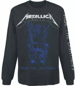 "Fade" Shirt Met Lange Mouwen Zwart Van Metallica
