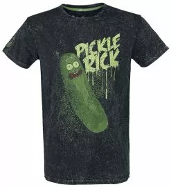 "Pickle Rick" T-shirt Zwart Van Rick And Morty