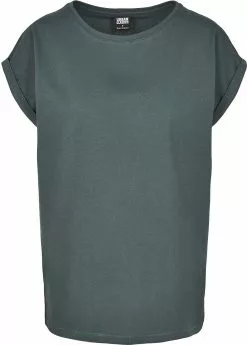 "Ladies Extended Shoulder Tee" T-shirt Flessengroen Van Urban Classics