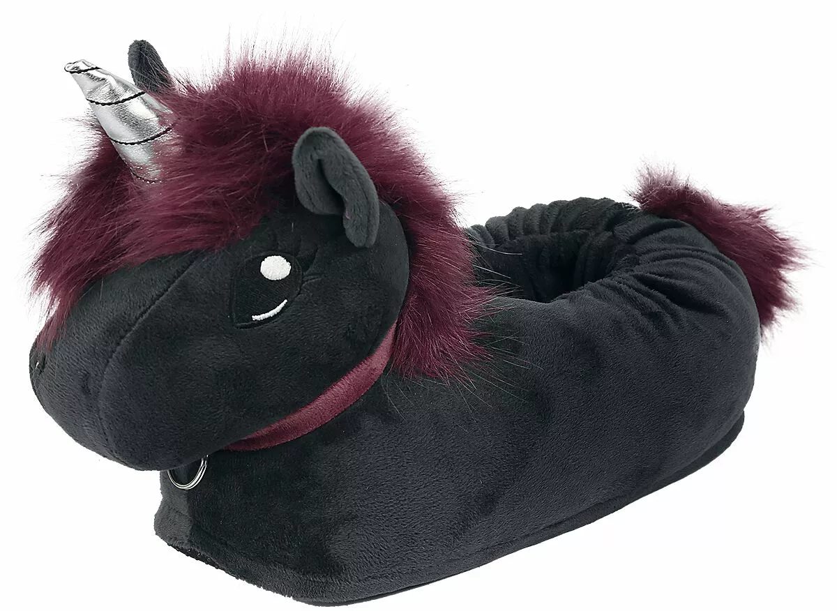 "Ruby The Punk Unicorn" Kinderpantoffels Zwart Van Unicorn