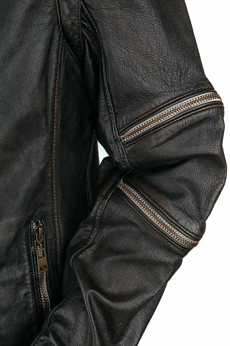 "Killer Croc" Lederen Jas Zwart Van Suicide Squad - Afbeelding 5