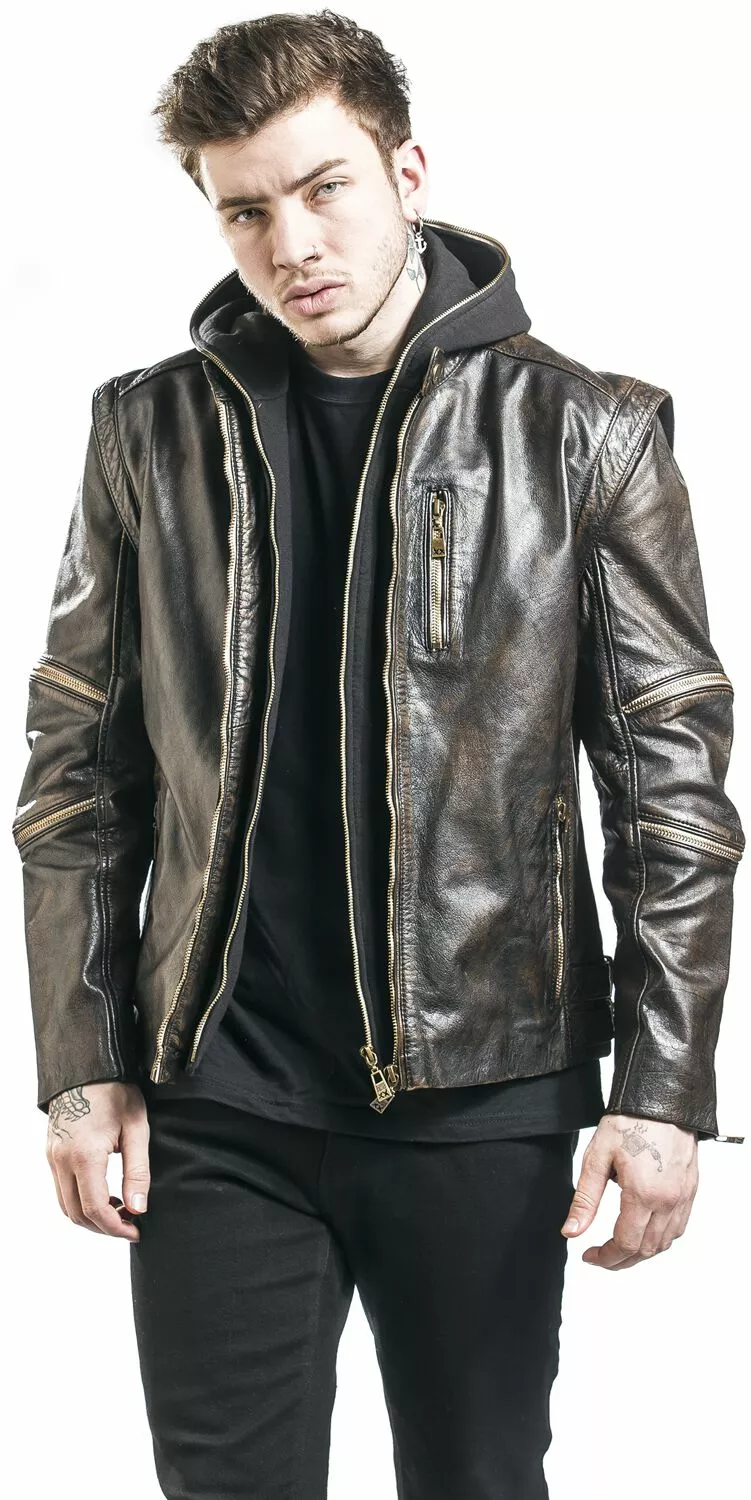 "Killer Croc" Lederen Jas Zwart Van Suicide Squad - Afbeelding 7