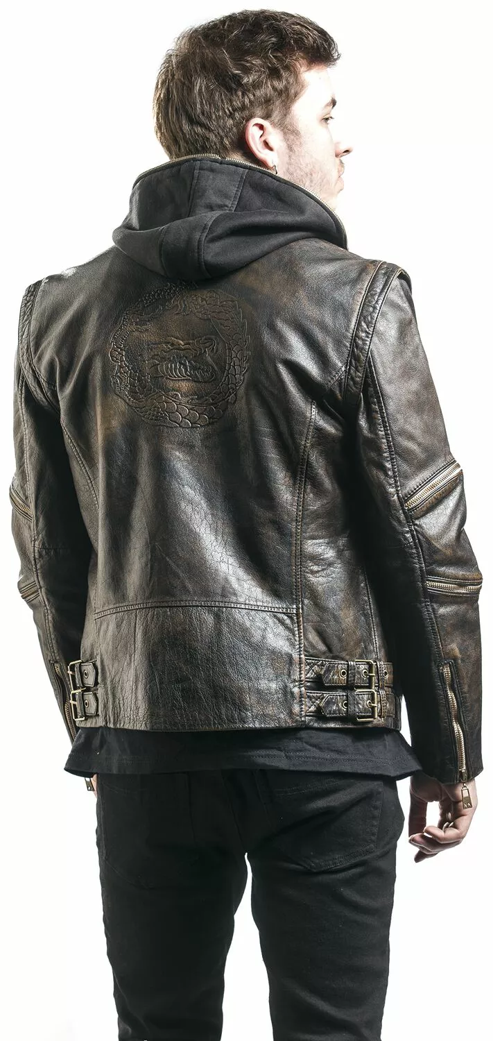 "Killer Croc" Lederen Jas Zwart Van Suicide Squad - Afbeelding 8