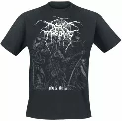 "Old Star" T-shirt Zwart Van Darkthrone