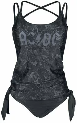 "EMP Signature Collection" Zwempak Zwart-grijs Van AC/DC