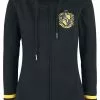 "Hufflepuff" Vest Met Capuchon Zwart Van Harry Potter
