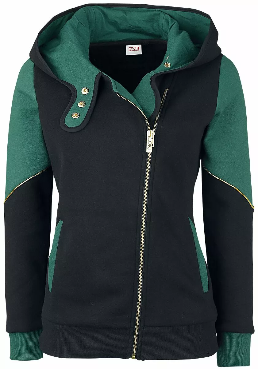 "Cosplay" Vest Met Capuchon Meerkleurig Van Loki