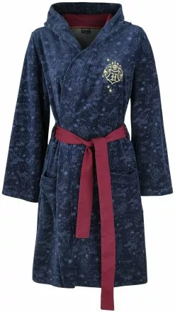 "Hogwarts Crest" Badjas Donkerblauw Van Harry Potter