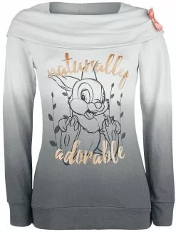 "Naturally Adorable" Sweatshirts Grijs Van Bambi