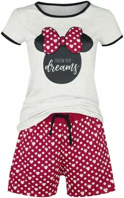 "Minnie Polka Dots" Pyjama Rood-wit Van Mickey & Minnie Mouse