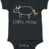Brandfun Death Metal "Kids - Death Metal" Body Zwart Van Death Metal
