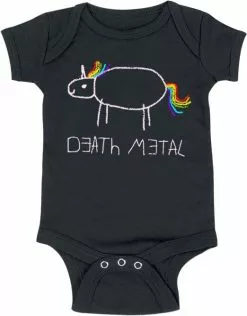 Brandfun Death Metal "Kids - Death Metal" Body Zwart Van Death Metal