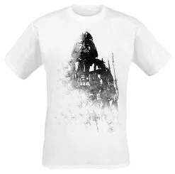 "Darth Vader Ink" T-shirt Wit Van Star Wars