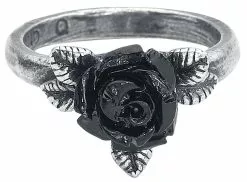 "Token Of Love" Ring Zilverkleurig Van Alchemy Gothic