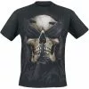 "See No Evil" T-shirt Zwart Van Spiral