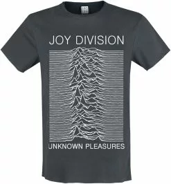 "Amplified Collection - Unknown Pleasures" T-shirt Actraciet Van Joy Division